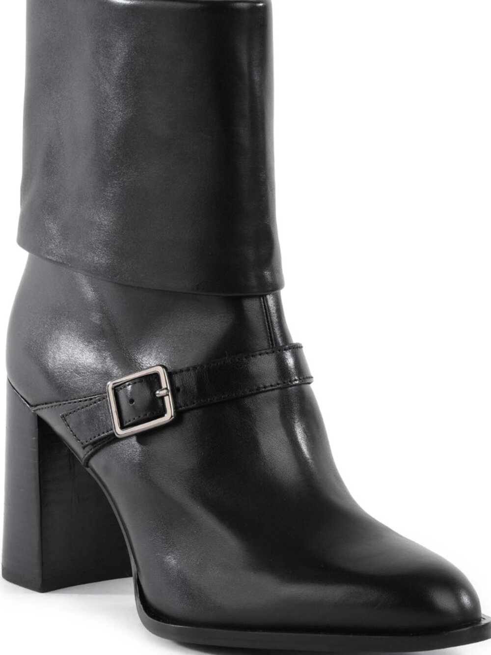 Seychelles Pleaser Black Leather Bootie